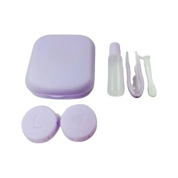 Contact Lens Case Kit with Mirror