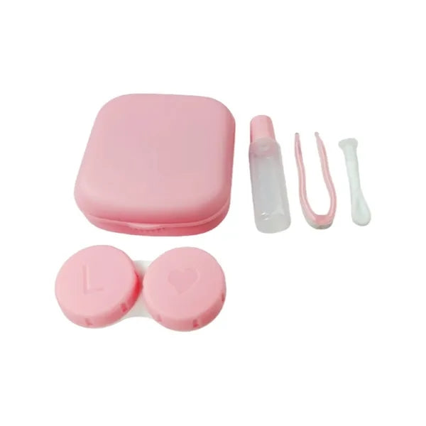 Contact Lens Case Kit with Mirror