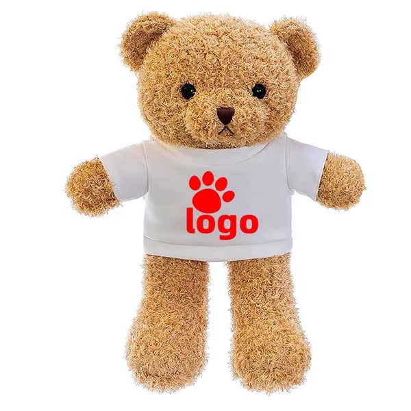 12" Teddy Bear With Removable Clothes