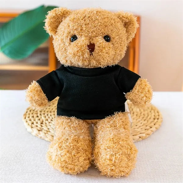 12" Teddy Bear With Removable Clothes