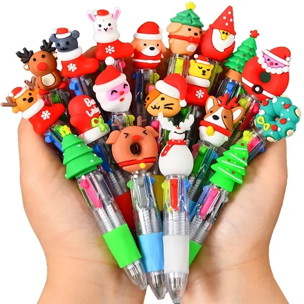 4 Inks multicolor Ballpoint Pen Christmas Gifts