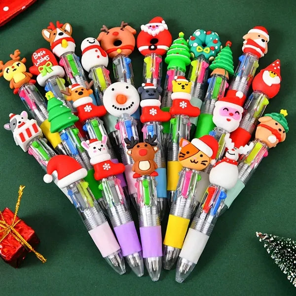 4 Inks multicolor Ballpoint Pen Christmas Gifts