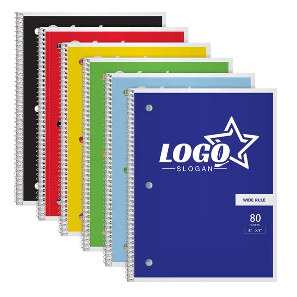 Double Pocket Spiral Organizer Notebook