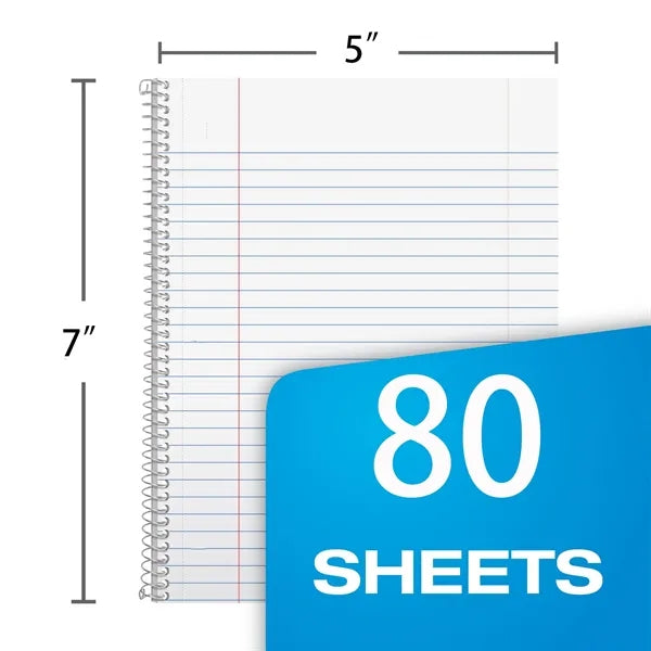 Double Pocket Spiral Organizer Notebook