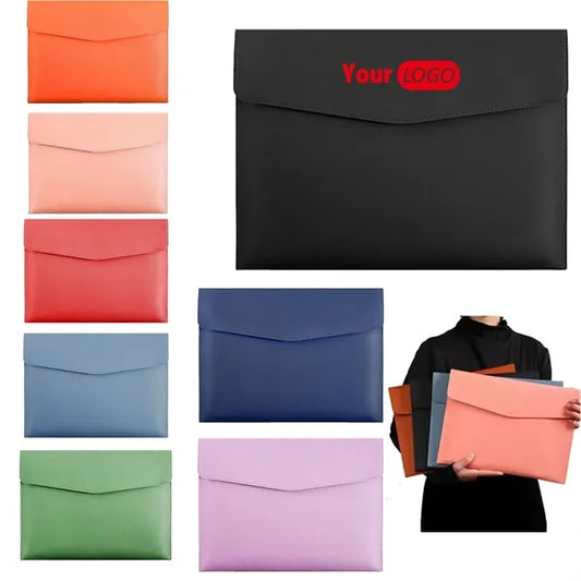 Waterproof PU Leather A4 File Bag