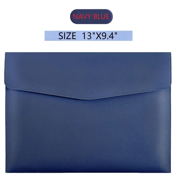 Waterproof PU Leather A4 File Bag