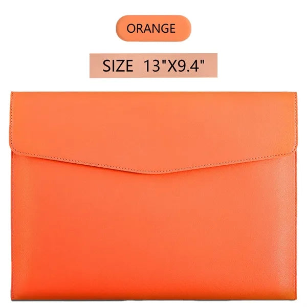 Waterproof PU Leather A4 File Bag