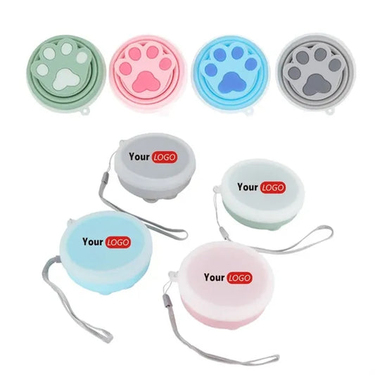 Cat Paw Silicone Folding Cup