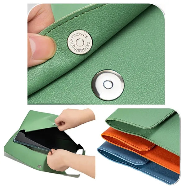 A4 leather documents can be customized storage bags