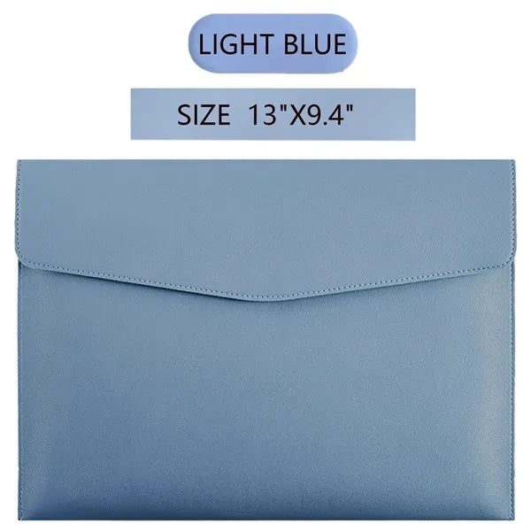 A4 leather documents can be customized storage bags