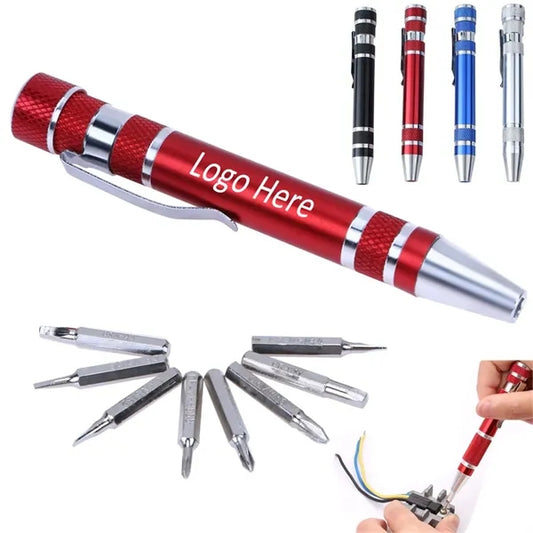Aluminum alloy pen style screw driver
