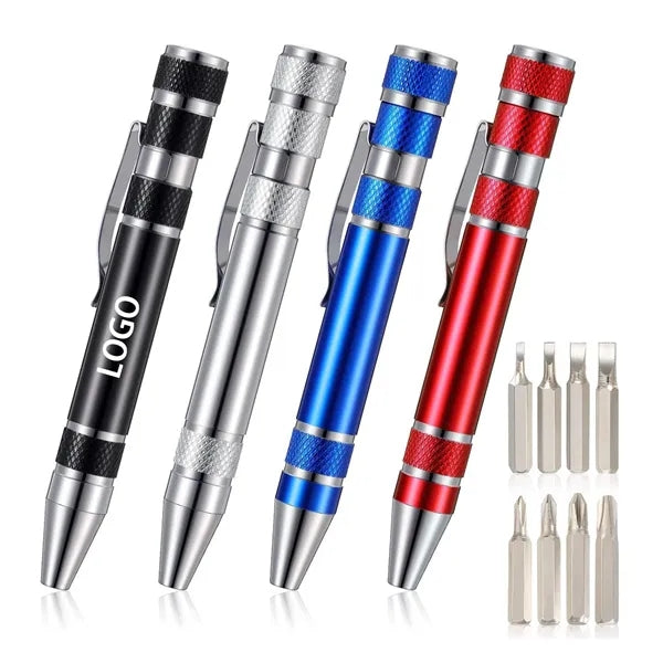 Aluminum alloy pen style screw driver