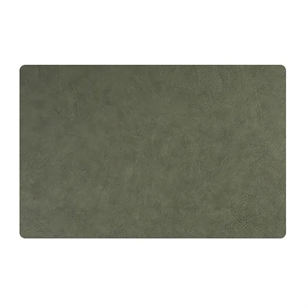 Faux Leather Placemats Waterproof Stain Resistant Table Mats