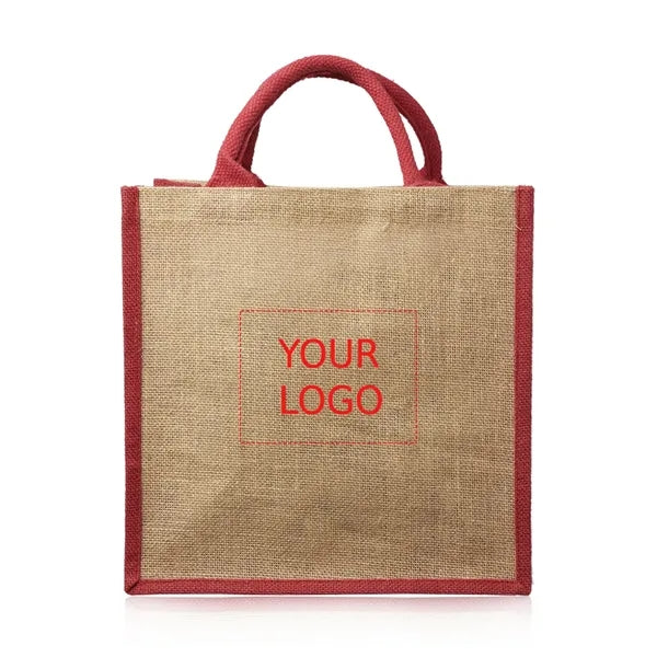Laminated Jute Tote Bag