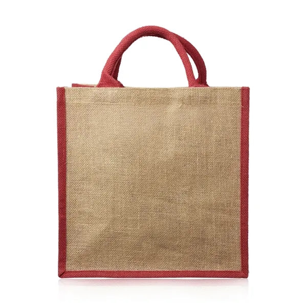 Laminated Jute Tote Bag