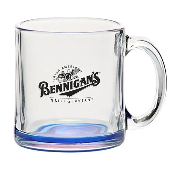 13 oz. Clear Glass Coffee Mugs