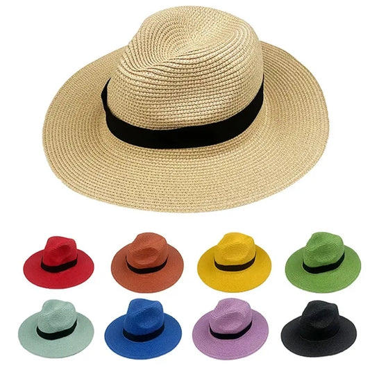 Unisex Travel Straw Hat