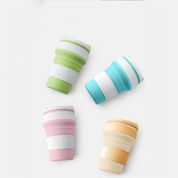 12oz Collapsible Silicone Travel Cup
