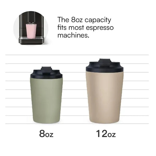 12Oz Coffee Tumbler With Lid