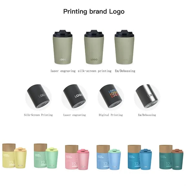 12Oz Coffee Tumbler With Lid