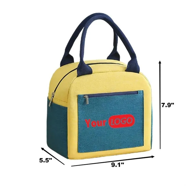 Waterproof Thermal Insulated Lunch Box Carry Tote Bag