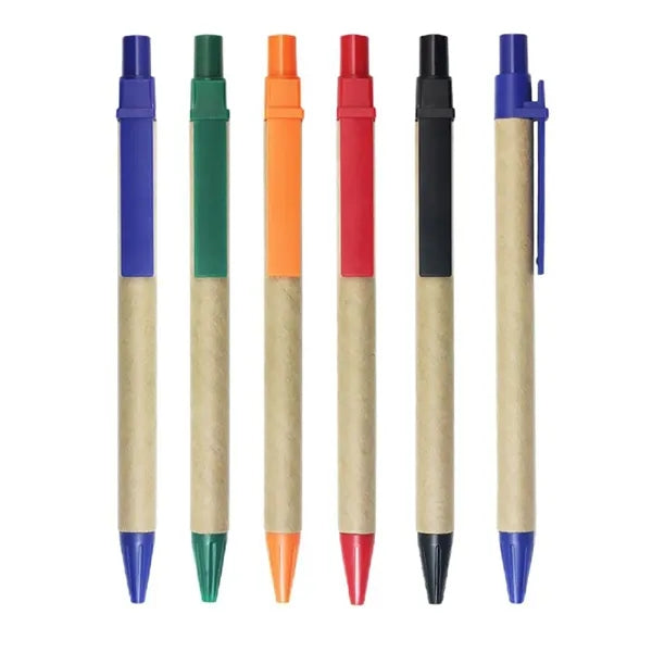 1.0mm Black Ink Kraft Paper Ballpoint Pen