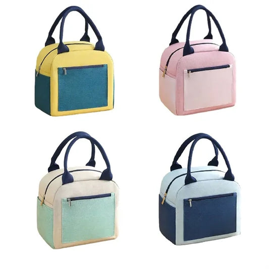 Waterproof Thermal Insulated Lunch Box Carry Tote Bag