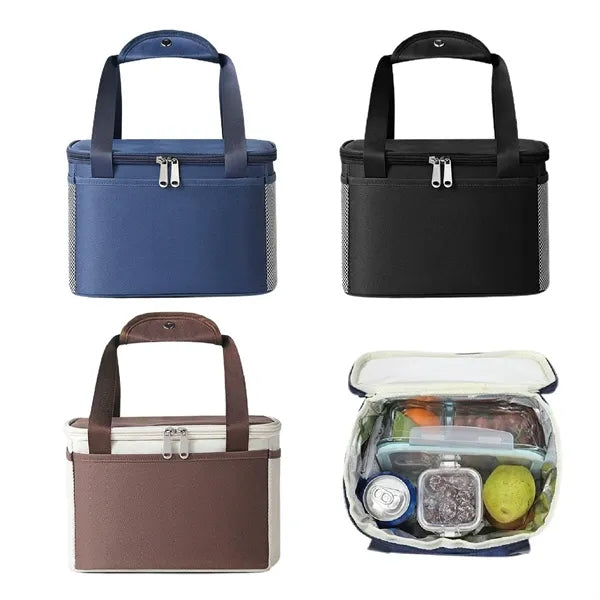Large Capacity Thermal Insulated Lunch Tote Bag