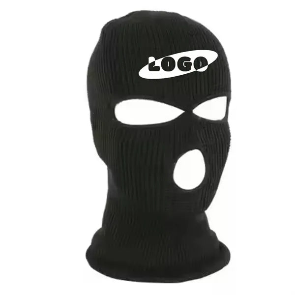 Winter Warm Headgear Ski Cold Riding Mask Three-hole Hat