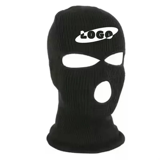 Winter Warm Headgear Ski Cold Riding Mask Three-hole Hat