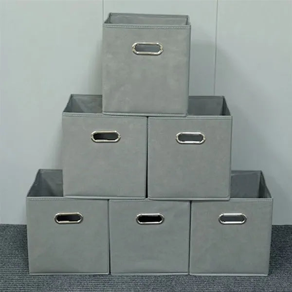 Sports Storage Bins Collapsible Cube Container Office Room