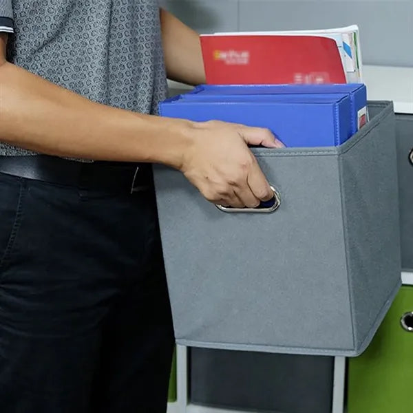 Sports Storage Bins Collapsible Cube Container Office Room