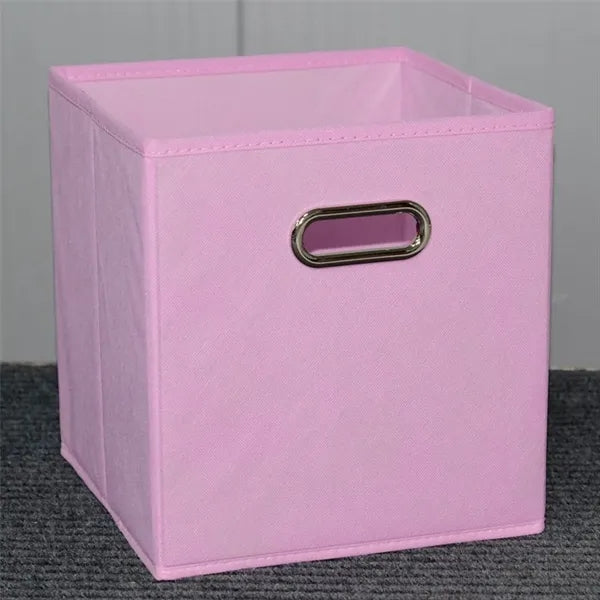 Sports Storage Bins Collapsible Cube Container Office Room