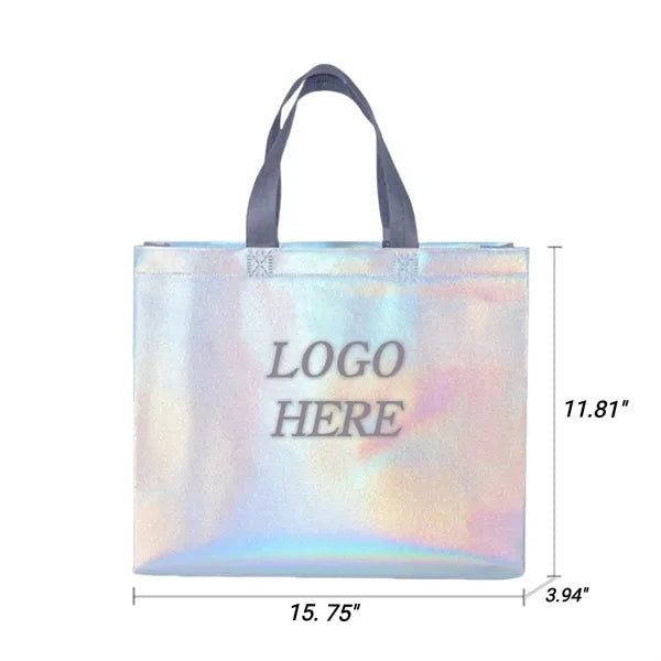 Holographic Nonwoven Tote Bag