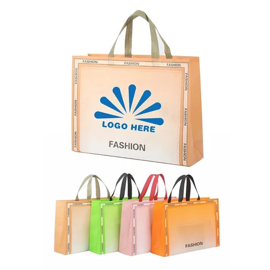 Gradient Color Nonwoven Tote Bag