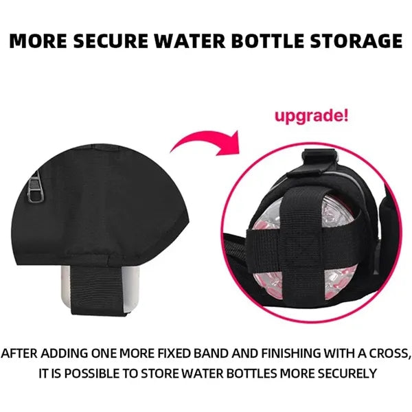 Fanny Pack with Water Bottle Holder