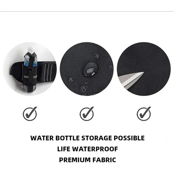 Fanny Pack with Water Bottle Holder