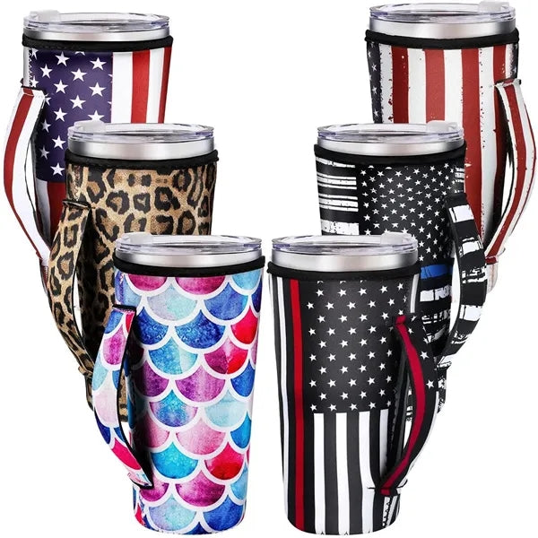 20 oz Neoprene Straight Cup Sleeve Cover Holder