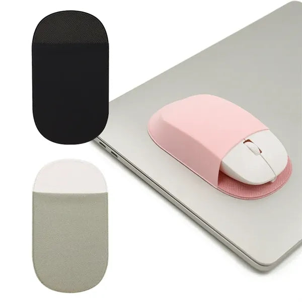 Stick-On Laptop Mouse Holder