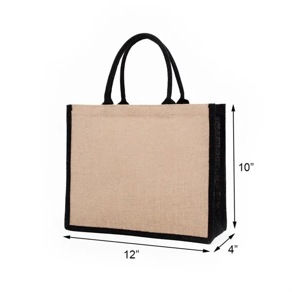 Jute Gift Tote Bag
