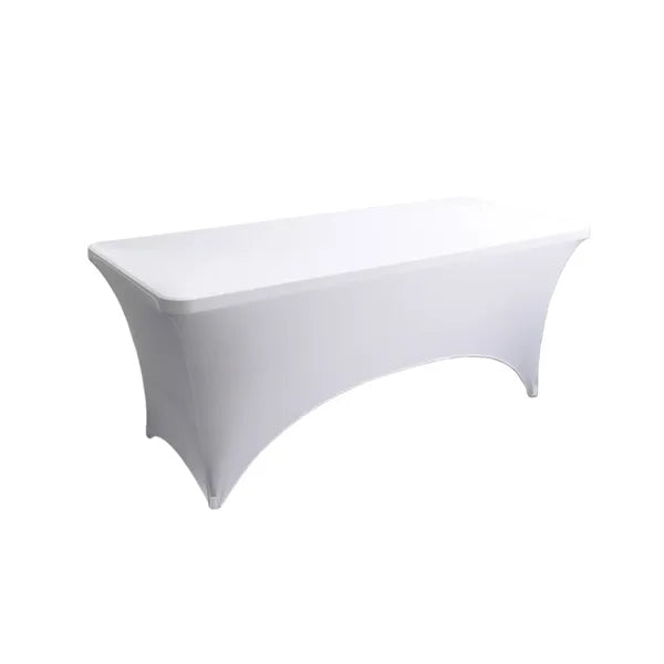 6ft Rectangular Fitted Stretch Table Cover