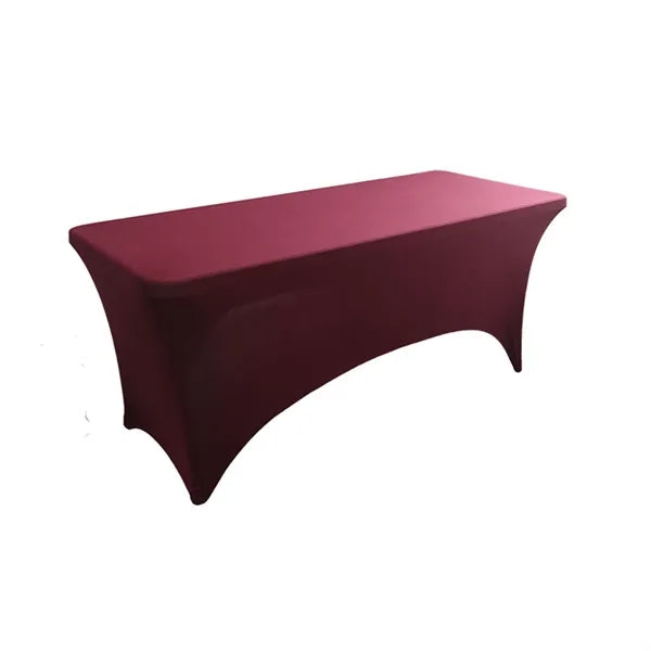 6ft Rectangular Fitted Stretch Table Cover