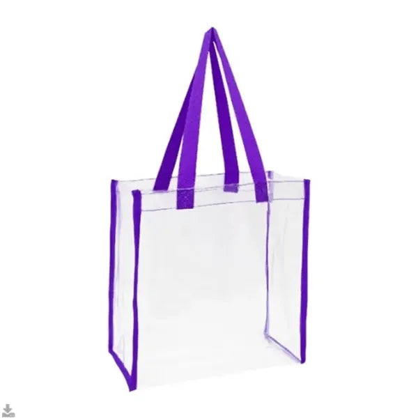 Clear Stadium Tote Bag