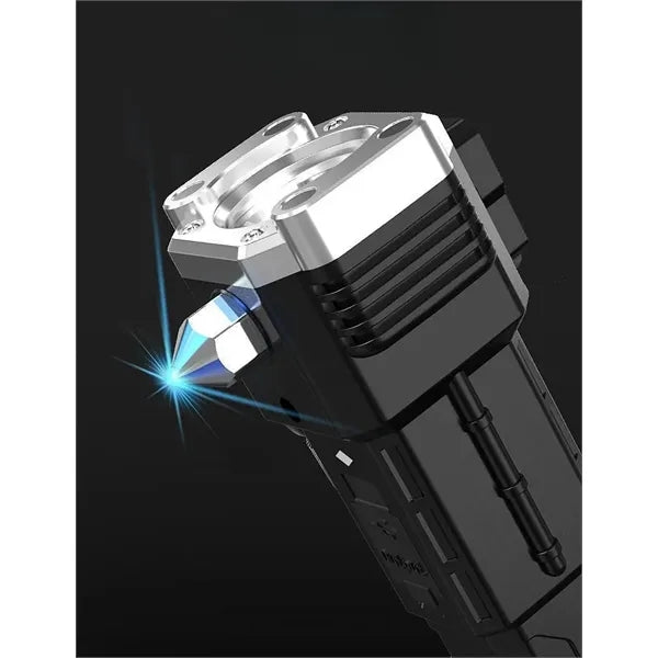 Car Emergency Flashlight with Power Bank and Safety Tools