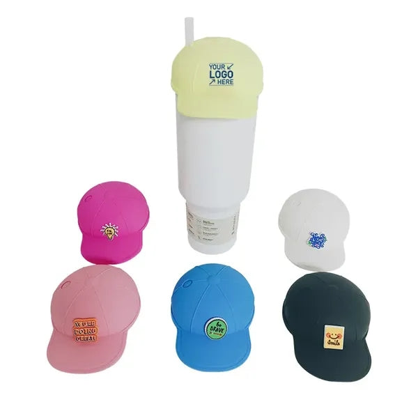 Silicone Baseball Cap Lid Cover for Classic 40oz Tumbler