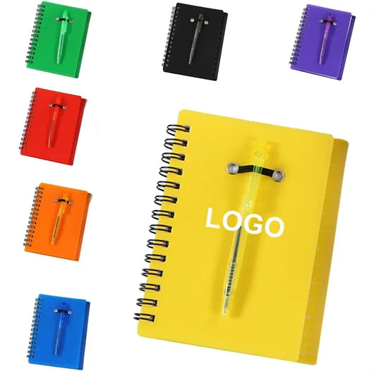 Plastic Spiral Notebook