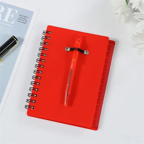 Plastic Spiral Notebook