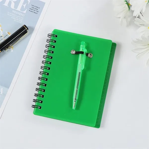 Plastic Spiral Notebook
