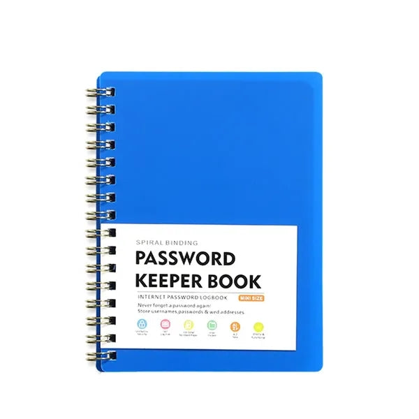 A6 Password Book With Alphabetical Tabs