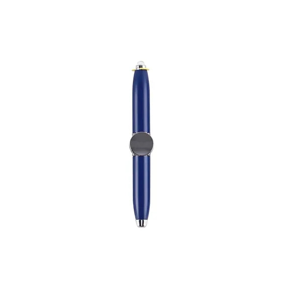 Decompression Metal Spinner Pen With Led
